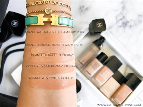 chanel les beiges water fresh tint swatches|chanel water base moisturizer.